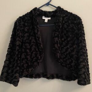 Stunning! Soft luxurious black cardigan Elle XXL